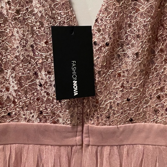 Stunning, Run This Show Tulle Maxi Dress - Mauve - Picture 5 of 8